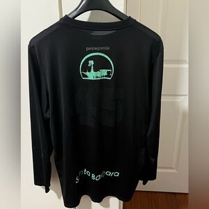 Vintage Patagonia Black Iconic Graphic Long Sleeve